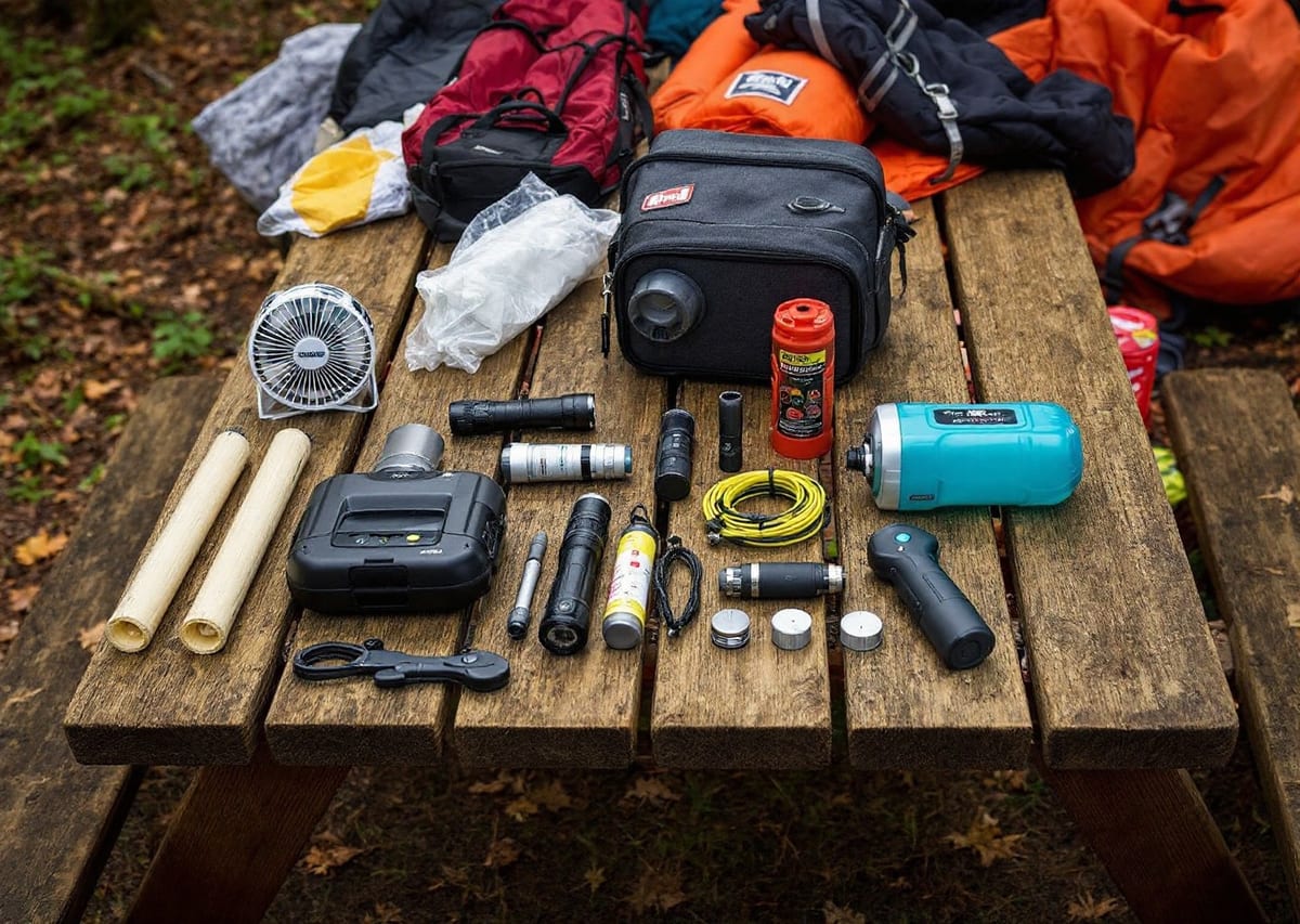 Мультитул Aoolies camper kit — 11 инструментов в одном чехле