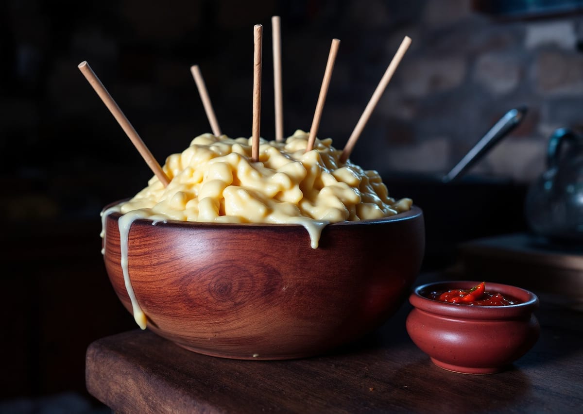 Фелу — ферментированный сыр на палочках с резким вкусом и ароматом