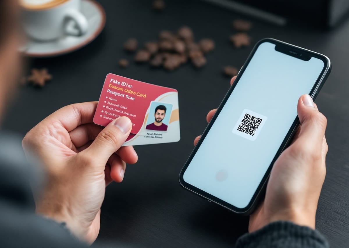 QR-код на поддельных правах ведёт на страницу с личными данными владельца